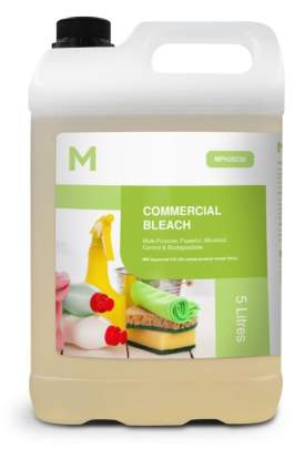 Commercial Bleach 5% Clear, 5L 