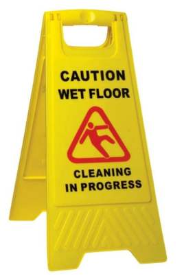 FILTA CAUTION WET FLOOR SIGN