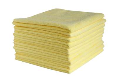 FILTA COMMERCIAL MICROFIBRE CLOTH YELLOW 40CM X 40CM (Pack of 10)