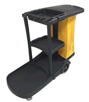 FILTA JANITOR CART BLACK