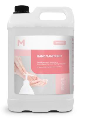 Flowing Hand Sanitiser Clear, 5L