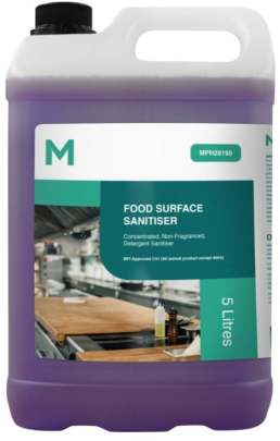 Food Surface Sanitiser Red, 5L