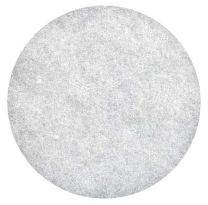 GLOMESH WHITE POLISHING FLOOR PADS- 5 PK  (18