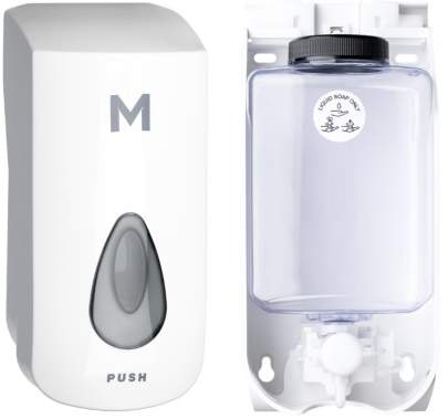 Liquid Wall Dispenser White, 1000ml 