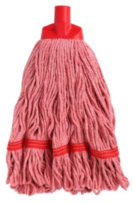 Looped Cotton Mop Head Red 350g / 270mm