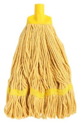 Looped Cotton Mop Head Yellow 350g / 270mm