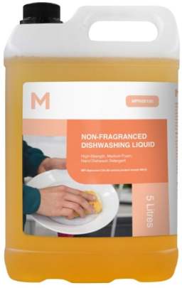 Non Fragranced Dishwashing Liquid Gold, 5L