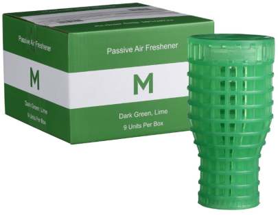 Passive Air Freshener Dark Green, Lime(9 Units/Box)