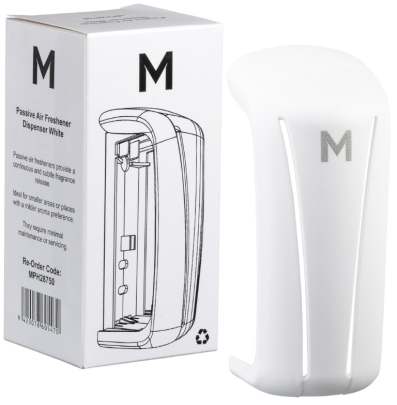 Passive Air Freshener Dispenser White, Fits Tower Refills