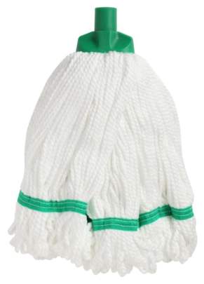 Plain Microfibre Mop Head Green, 350g / 270mm