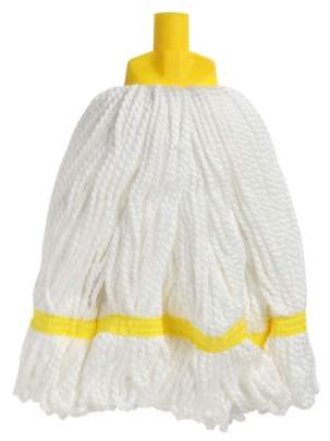 Plain Microfibre Mop Head Yellow, 350g / 270mm