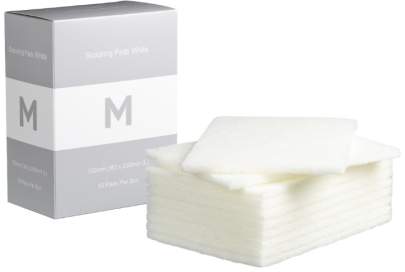 Regular Scouring Pad White, (10 Pads/ Pack)