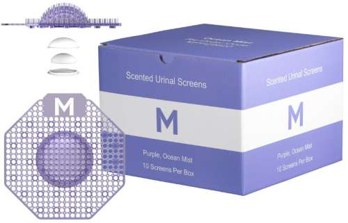 Scented Enzyme Urinal Screens