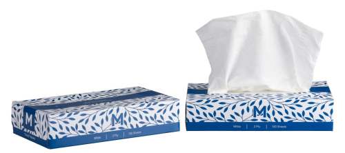Flat Facial Tissue